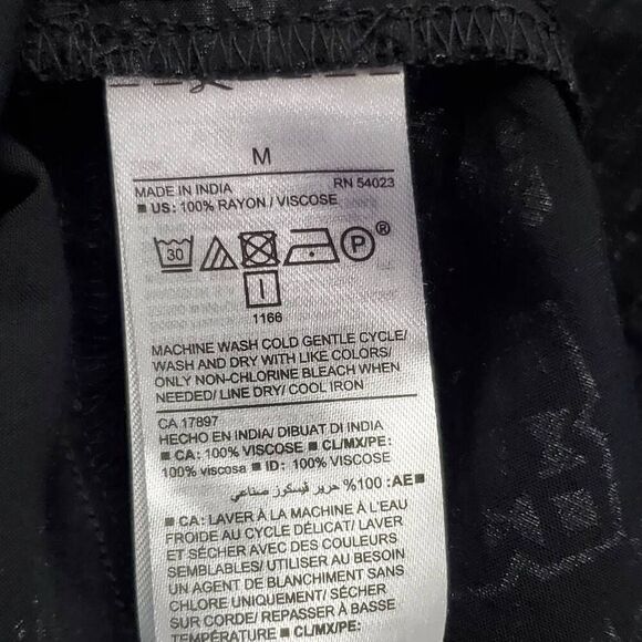 Old Navy Medium Black Floral Dress - Picture 6 of 7